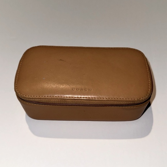 Coach Handbags - Coach make up Case with Mirror - Tan
